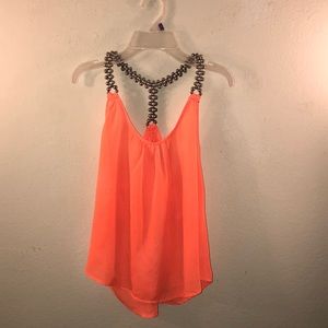 Neon orange Blouse